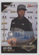 2016 Bowman Draft Under Armour All-America Game 150/225 Alex Speas Auto 0hj7