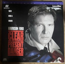 Clear and Present Danger Laserdisc, 1995 