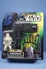 Star Wars Power Of the Force Deluxe Snowtrooper w E-Web Repeating Blaster 1996