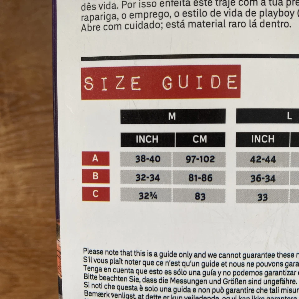 Traje Destacado Estampado Calabaza Smiffys Talla M Ciervo Disfraz Halloween Vestido Elegante Foto 4 de 4