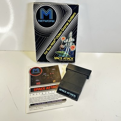 Space Attack - Authentic Atari 2600 Game - Complete in Box CIB w/ Manual - Works
