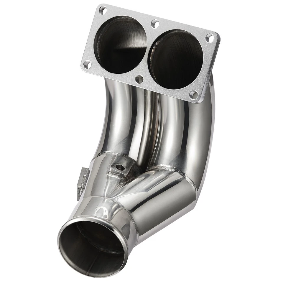 Stainless Steel 3.5" Raw Intake Elbow For Dodge 6.7 Cummins Diesel Turbo 07.5-18 - Image 3 of 4