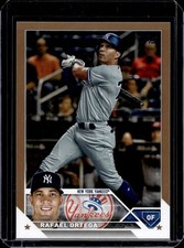 2023 Topps Baseball Series 2 #607 Rafael Ortega Gold Parallel #1035/2023