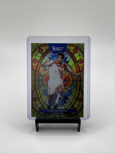 Thierry Henry #27 2024 Panini Select Premier League Stained Glass card