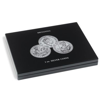 Leuchtturm 360891 Volterra Cases For 20 Silver Coins 'Britannia