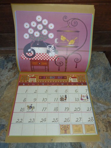 1981 The Americana Calendar Clean No Writing - Picture 4 of 7