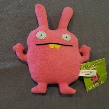 Uglydoll Little Uglys Wippy 8" Pink Plush 2010 Stuffed Animal With Tags