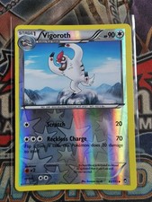 Vigoroth 82/111 Reverse Holo XY Furious Fists Near Mint Pokemon