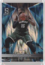 2016-17 Panini Spectra Neon Blue 54/60 Greg Monroe #29 nh6
