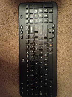 Logitech K360 Compact Wireless Keyboard Black English QWERTY (Standard)