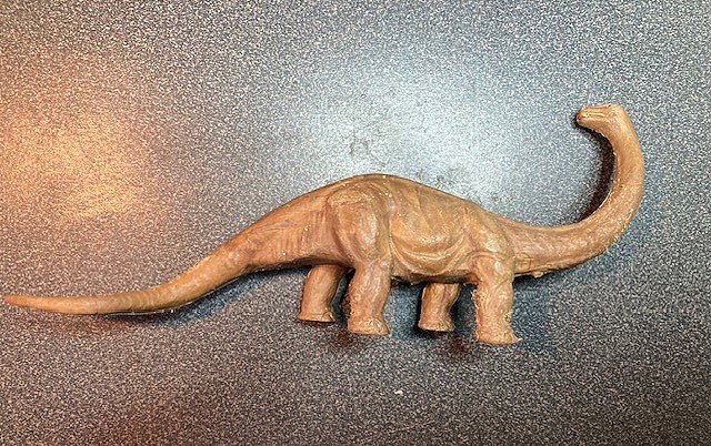 RARE Vintage  1950s Timpo Dinosaur Brontosaurus Prehistoric Animals from England