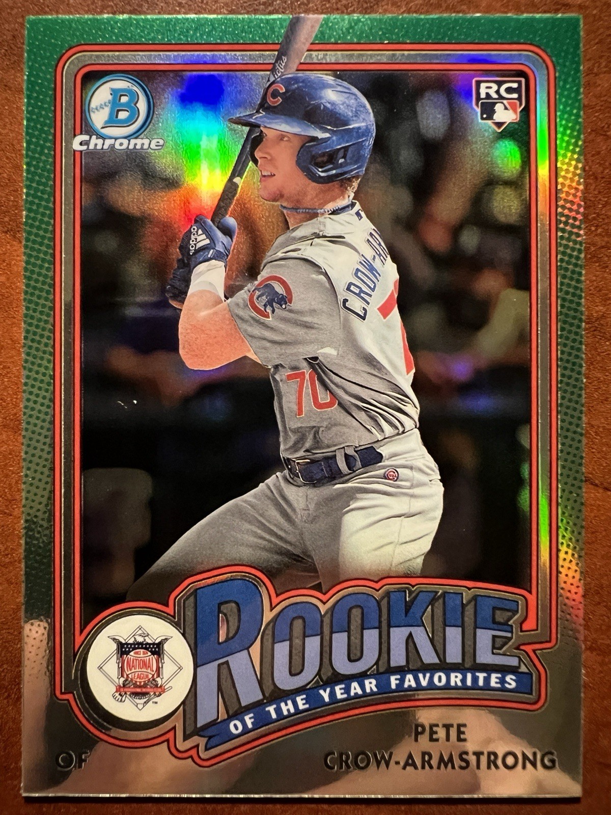 2024 Bowman - Rookie of the Year Favorites Pete Crow-Armstrong #ROY-13 (RC)
