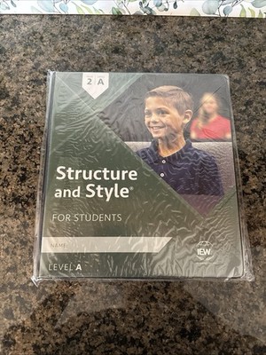 IEW Structure and Style for Students Year 2 Level A Student Packet Paperback