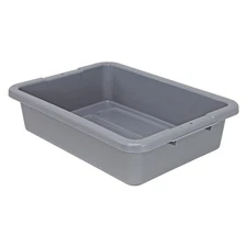 Quantum Storage Systems Airport Nesting Bin, 20in.L x 15in.W x 5in.H, Gray,