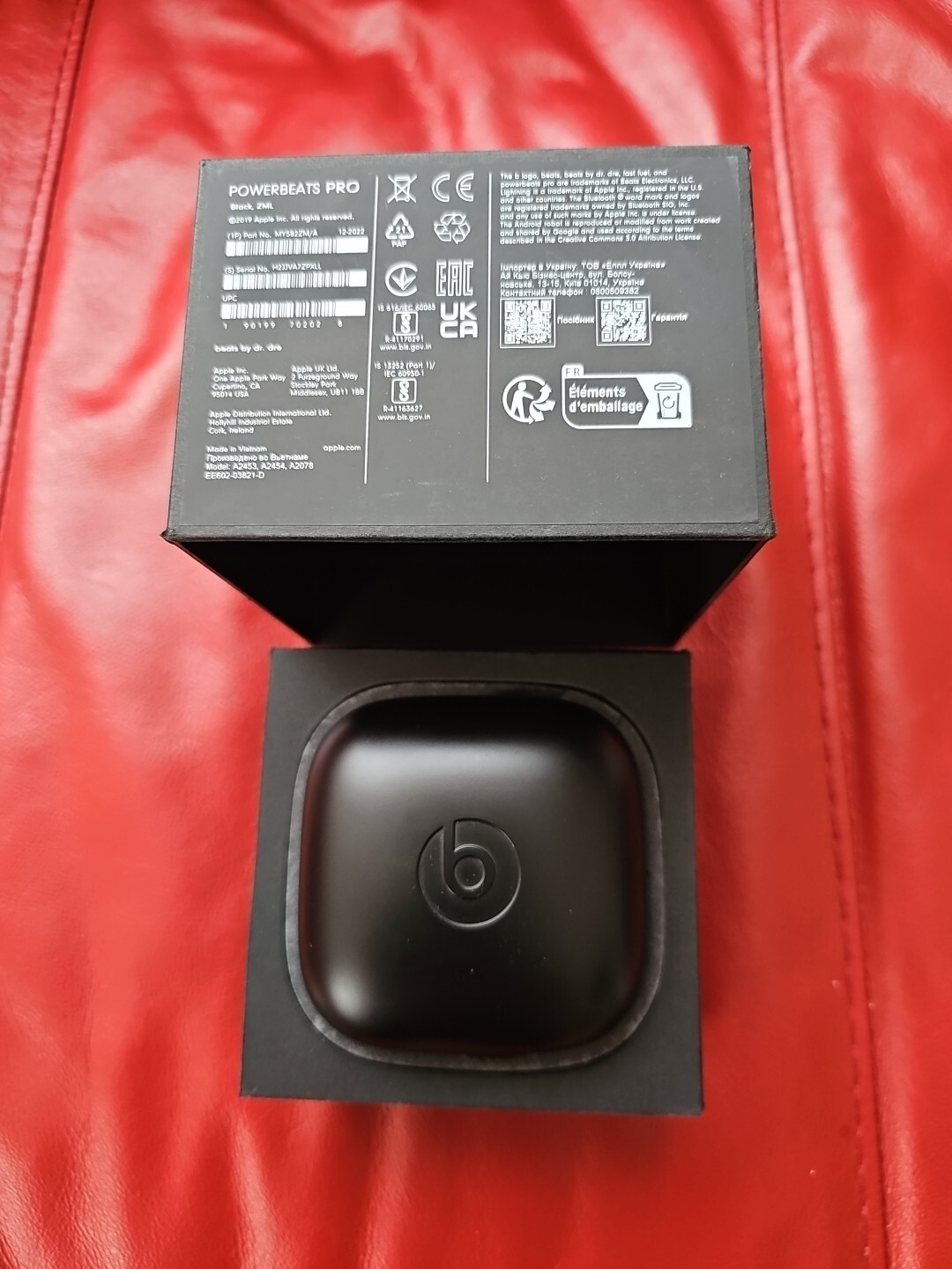 Official  Beats by Dr. Dre Powerbeats Pro In Ear Headphones - Black
