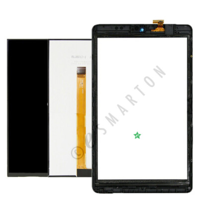 Alcatel Joy Tab 3T 9029W/9029Z/9027W LCD Display Touch Screen Digitizer + Frame