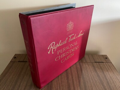 Raphael Tuck & Sons 1960s Salesman Sample Christmas Greeting Cards x42 Vintage
