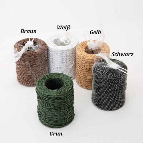 200m Drahtkordel Kordel Papierdraht Blumendraht Papierkordel zum Bastel DIY Deco - Bild 5 von 5