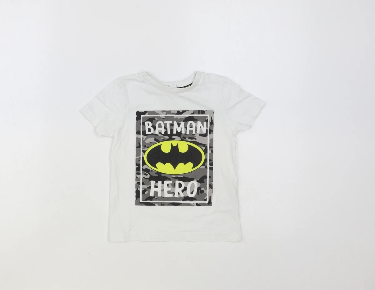 George Baby White Cotton Pullover T Shirt Size 18 24 Months Crew Neck Pullover