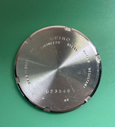 SEIKO cassa fondello ghiera NUOVO 5Y23-8040 acciaio inox - Foto 4 di 6