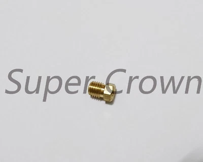 SUPER CROWN BRASS THREADED MALE COMPRESSION BUSHING SLEEVE 5/16-24 B3783 BB3783 Bijur