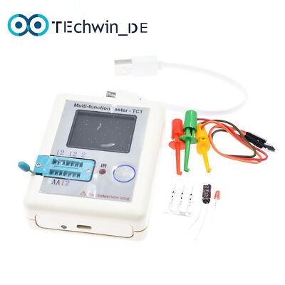 LCR-TC1/T7 LCD Display function Didoe Triode TFT Backlight Transistor Tester