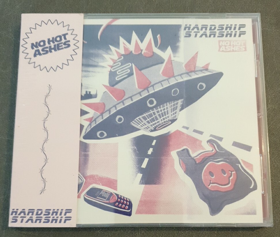 Hardship Starship - No Hot Ashes (CD 2019) * NEW & SEALED *