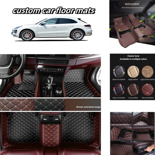 For Audi A3 A4 A5 A6 A8 RS All Models Car Floor Mats Custom Carpets Waterproof - Bild 25 von 35