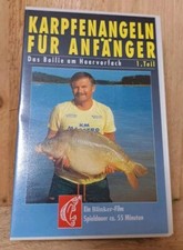 KARPFENANGELN FÜR ANFÄNGER (MIT KEVIN MADDOCKS) VHS 1. Teil BLINKER-FILM Karpfen