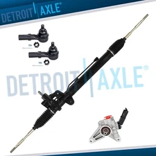 Power Steering Pump Rack Pinion Tie Rods for 2006 2007 2008-2011 Honda Ridgeline