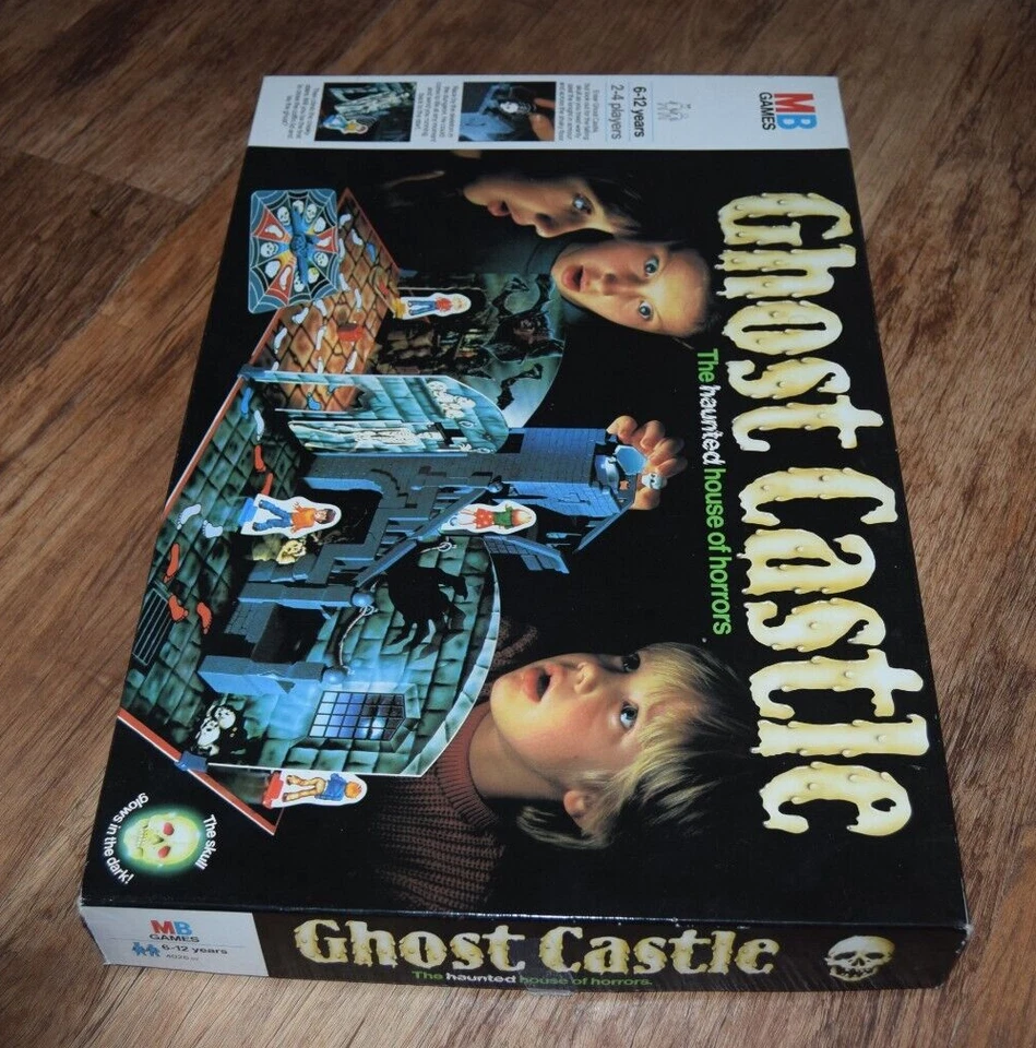 GHOST CASTLE~ Vintage MB Board Game 1985 - Image 4 of 4