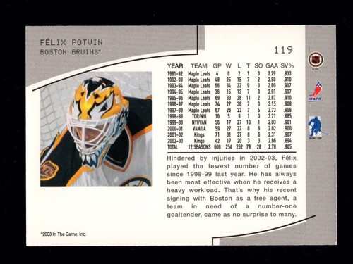 2003-04 Be A Player Memorabilia Base Hockey Cards You Pick From The List - Picture 39 of 75