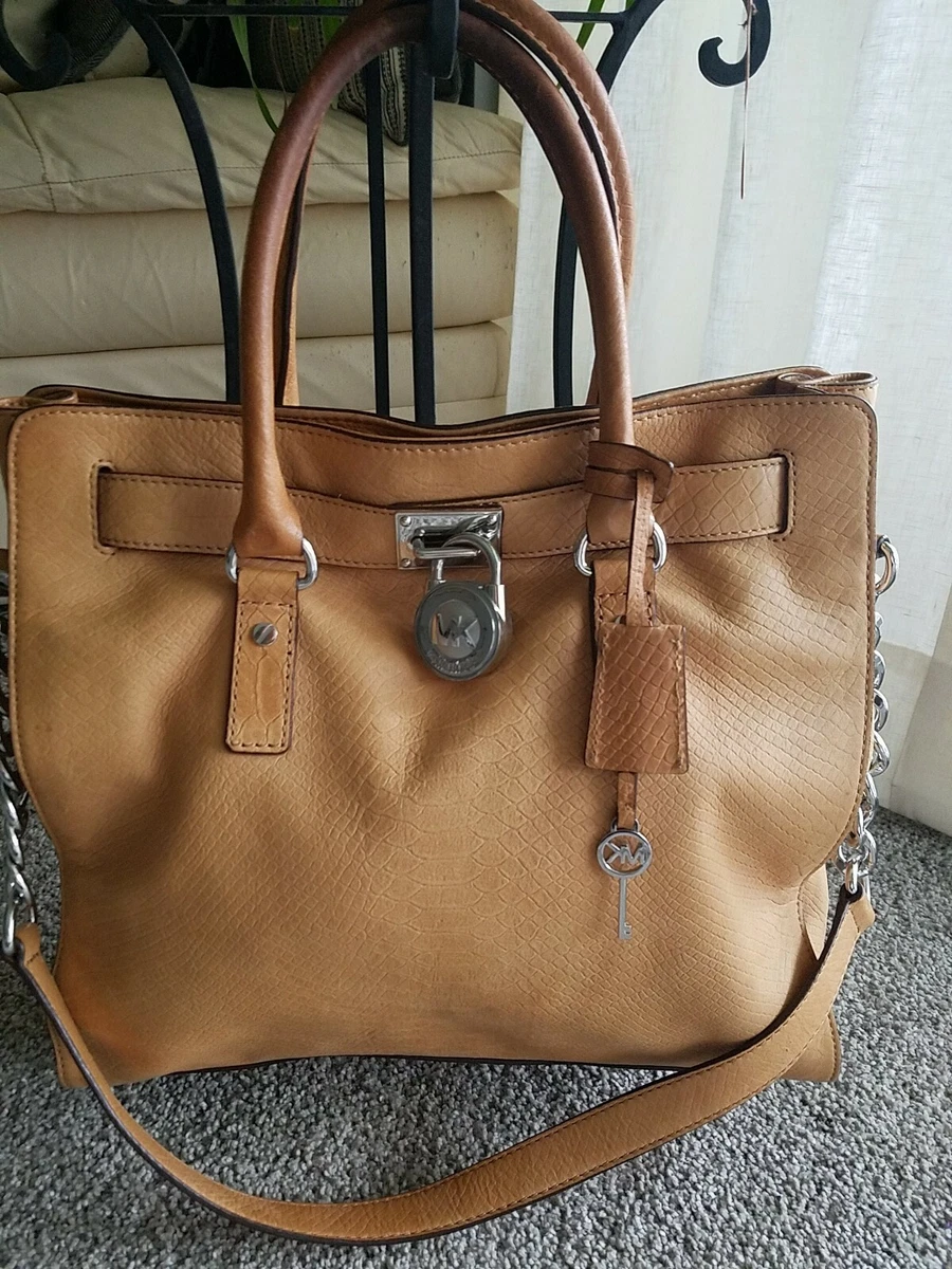 Michael Kors, Bags, Michael Kors Hamilton Medium Brown