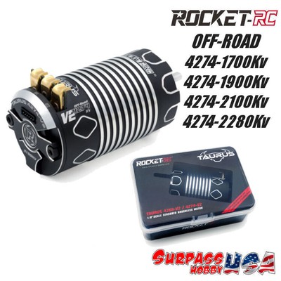 Surpass Hobby Rocket-RC 4274 1/8 Taurus V2 Sensored Off-Road Motors NEW!