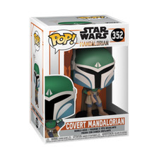 Covert Mandalorian #352 Star Wars Funko Pop box and figure