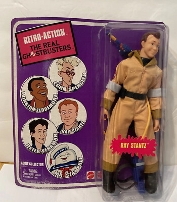 RETRO ACTION THE REAL GHOSTBUSTERS RAY STANTZ 2010 Action Figure
