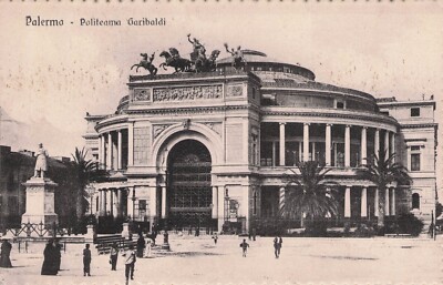 Palermo Politeama Garibaldi Postcard