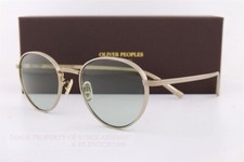 Brand New Oliver Peoples Eyeglass Frames Kesner OV 1350T 5252 Gold/Green 49mm