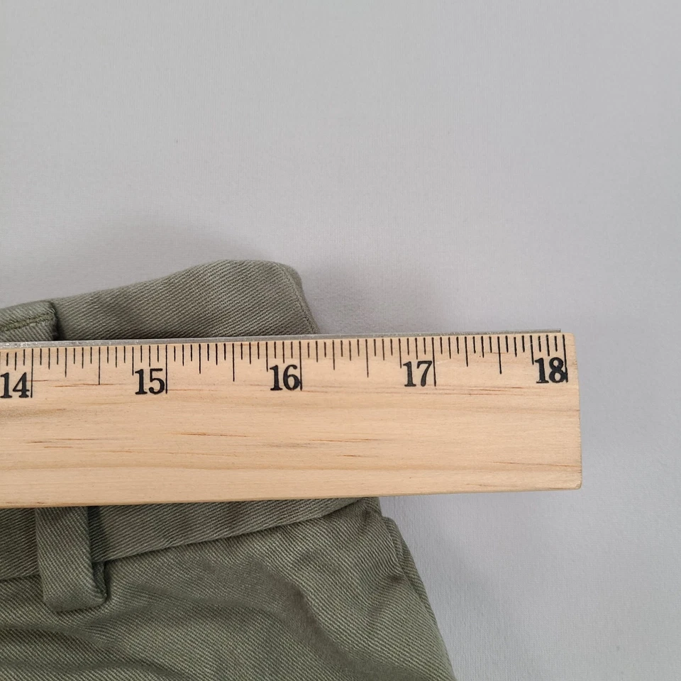 Pantalones Cortos Ann Taylor Loft Para Mujer Talla 8 Verde Chino Pantalones Cortos Aire Libre Damas Foto 4 de 4