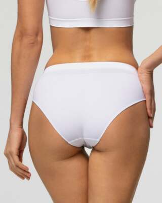 SENSI' String Femme Taille Basse Sans Couture Microfibre Antibactériostatique - Made In Italy