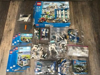Lego City Police Station Missing Pieces Most Bags Sealed All Manuals Ebay