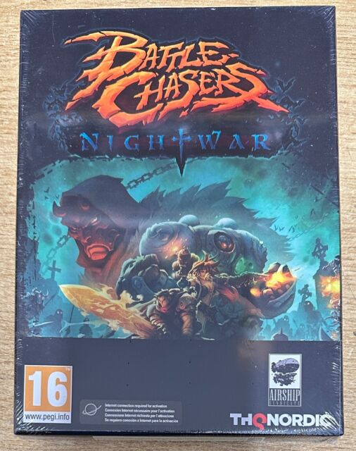 BATTLE CHASERS NIGHT WAR PC MAC THQ NORDIC GREAT GAME NEW AND SEALED
