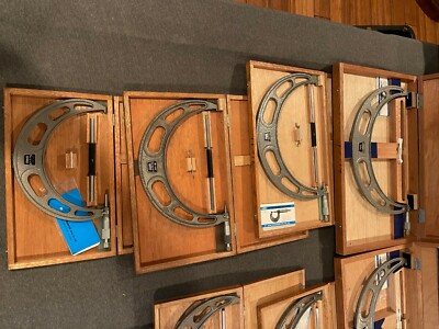 NSK micrometers 6-7, 7-8, 8-9, 9-10, 10-11, 11-12