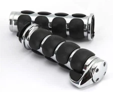 1" Inch Motorcycle Handle Bar Hand Grips For Harley Honda Yamaha Kawasaki US