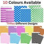 Candy Stripe Paper Bags Party Wedding Cake Sweet Treat Pick&Mix Gift Shop Bag