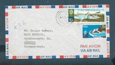 RSA - 1972 COVER JOHANNESBURG TO MUNIQUE      [1354 D]