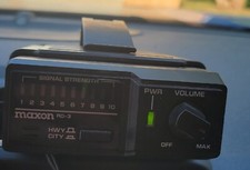 Maxon RD-3 Radar Detector Tested Works