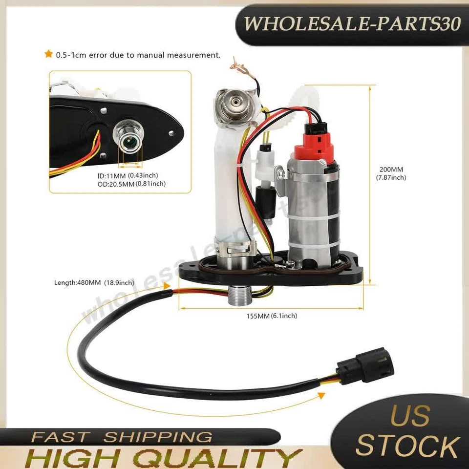 Nuevo conjunto de módulo de bomba de combustible para Harley Davidson Sportster 75305-07A 2007-19 Foto 3 de 4