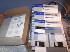 Apple AppleWorks GS Software on 3,5 Disks for Apple IIGS