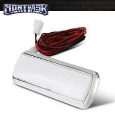 Fit For 1960-1972 Chevy GMC Truck C/K Dome Light Assembly Chrome w/ Harness